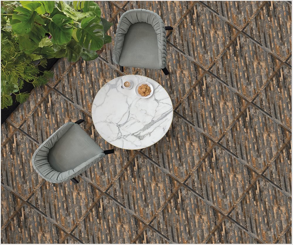 Etara design 5107 laid as a floor
