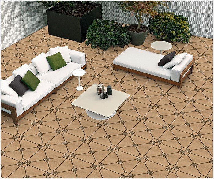 Etara design 5201 laid as a floor
