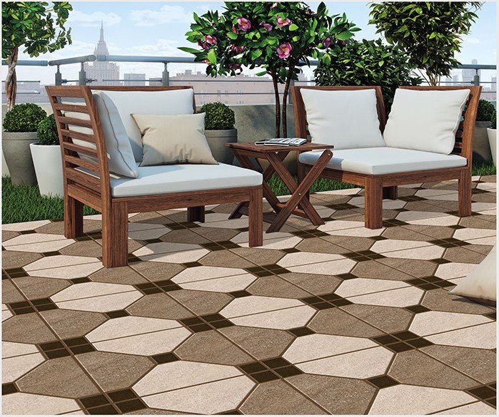 Etara design 5207 laid as a floor