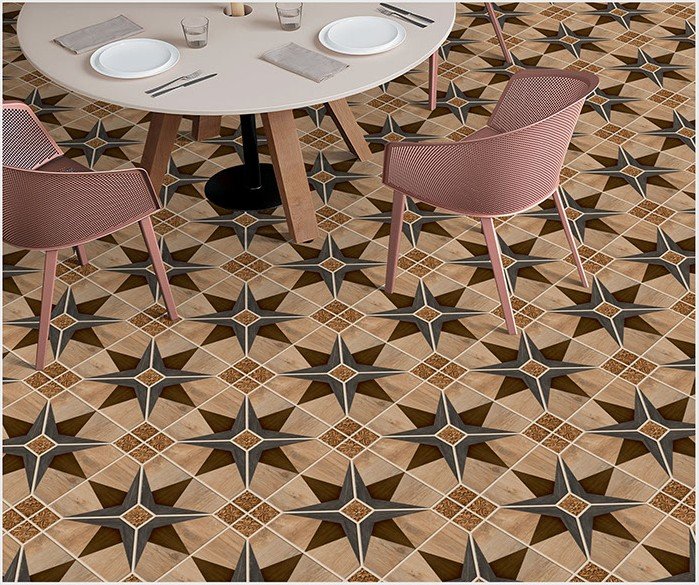 Etara design 5209 laid as a floor
