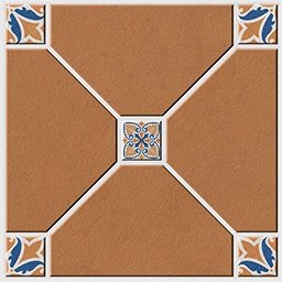 The 5210 tile face, close up
