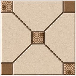 The 5219 tile face, close up