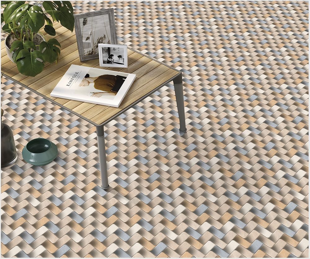 Etara design 5302 laid as a floor