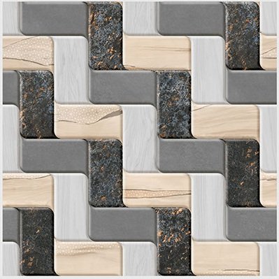 The 5318 tile face, close up