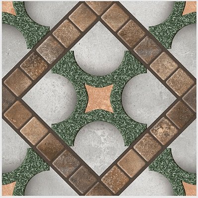 The 5513 tile face, close up