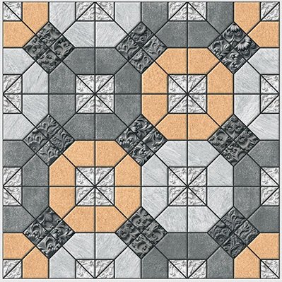 The 5607 tile face, close up