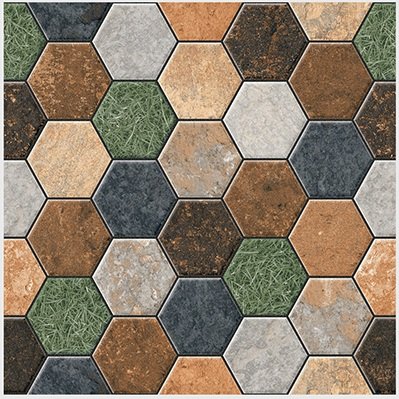 The 5708 tile face, close up
