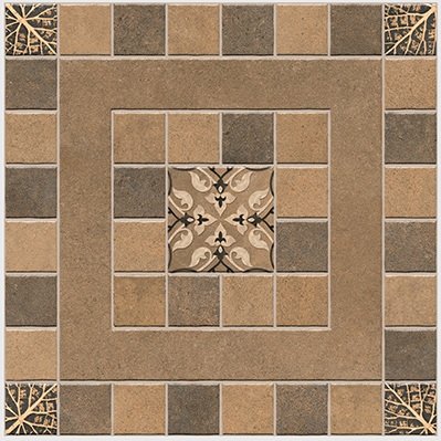 The 5804 tile face, close up