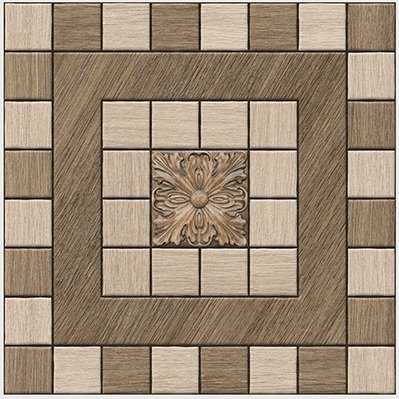 The 5809 tile face, close up
