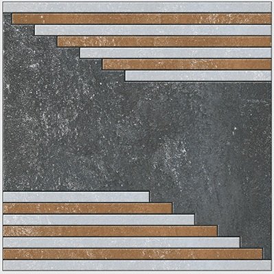 The 6205 tile face, close up