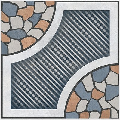 The 6303 tile face, close up