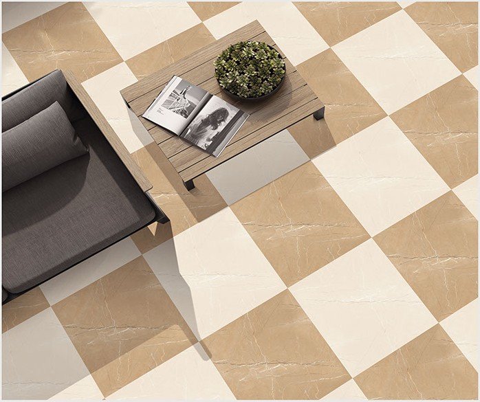 Etara design 1001-DK laid as a floor