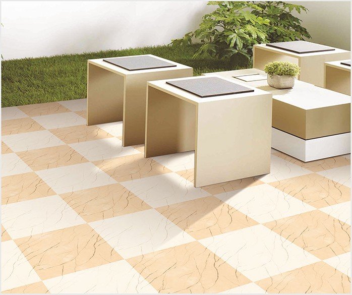 Etara design 1003-DK laid as a floor