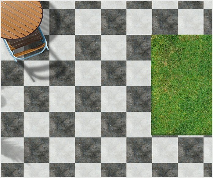 Etara design 1005-LT laid as a floor