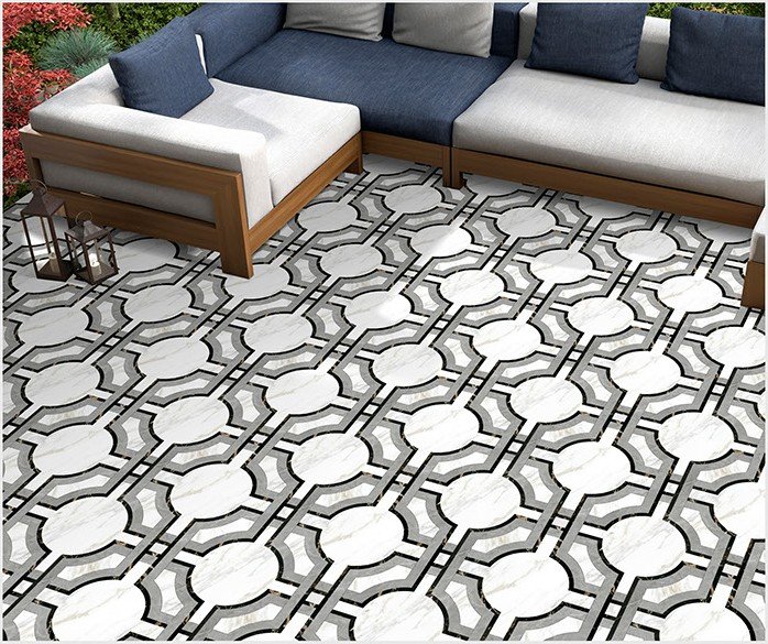 Etara design 1018 laid as a floor