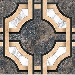 The 1019 tile face, close up