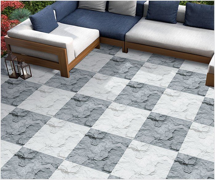Etara design 1027-LT laid as a floor