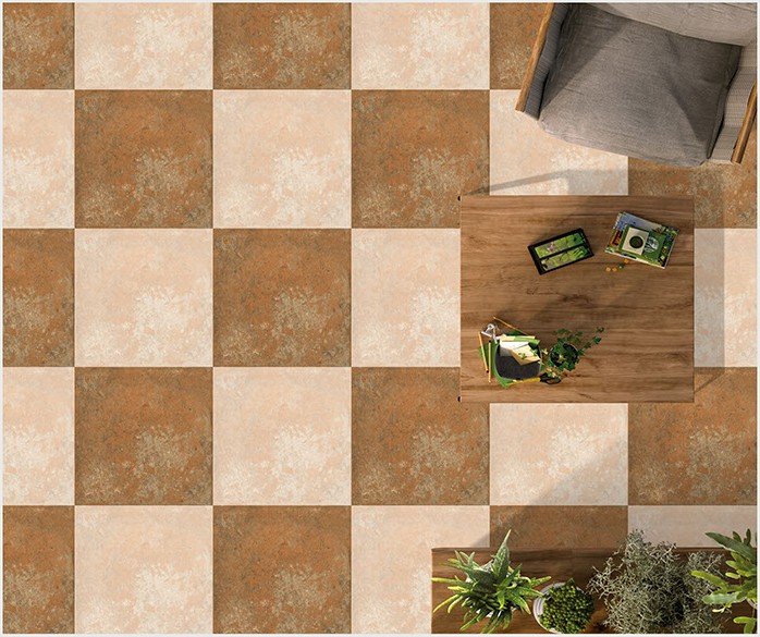 Etara design 1033-LT laid as a floor