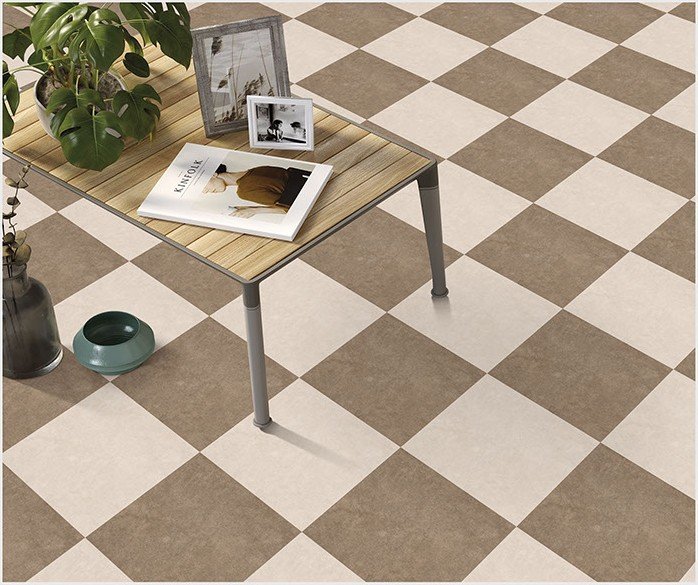 Etara design 1036-LT laid as a floor