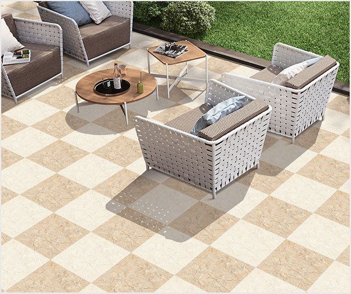 Etara design 1037-DK laid as a floor