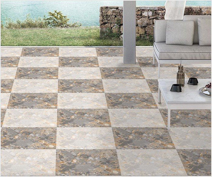 Etara design 1046-LT laid as a floor