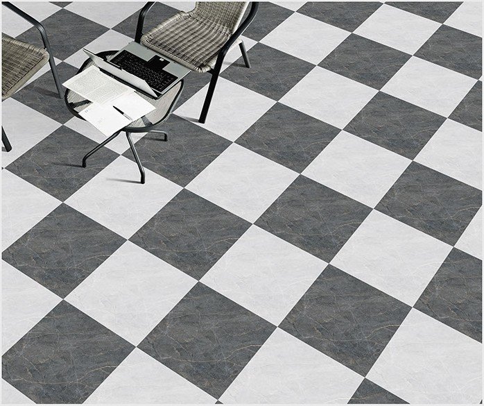 Etara design 1047-DK laid as a floor