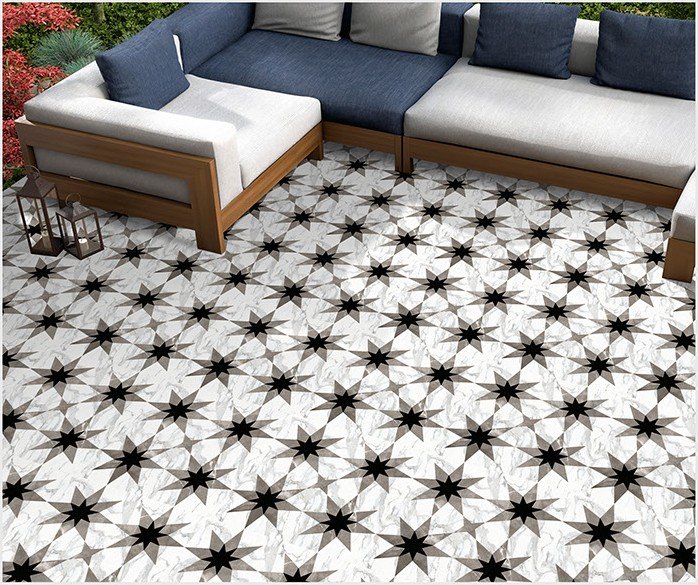 Etara design 1054 laid as a floor